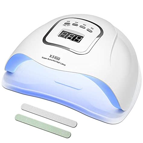 Nail Dryer Poniso W Uv Led Nail Lamp For Gel Nails The Best