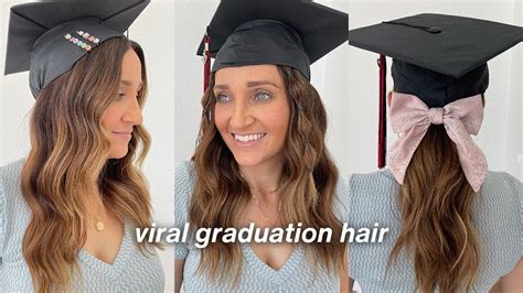 Graduation Hairstyles With Cap And Gown