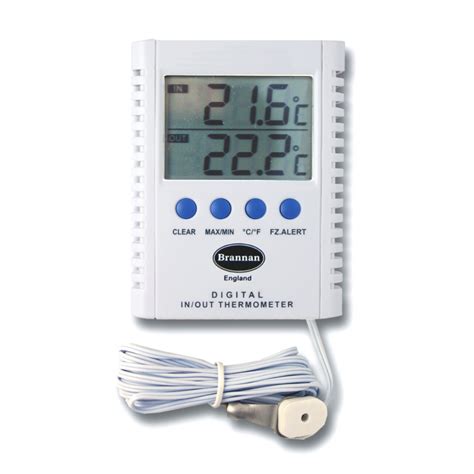 Max Min Indoor Outdoor Thermometer Brannan