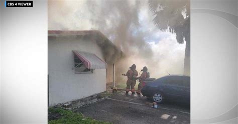 Pair Of Dogs Dead Following Fire At Lauderhill Duplex Cbs Miami