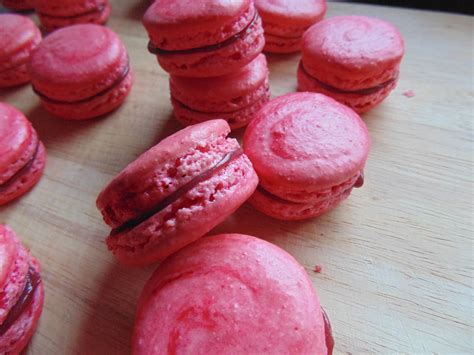 Raspberry Macarons Maverick Baking