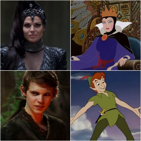 Once Upon a Time Villains vs their Disney... - bushra