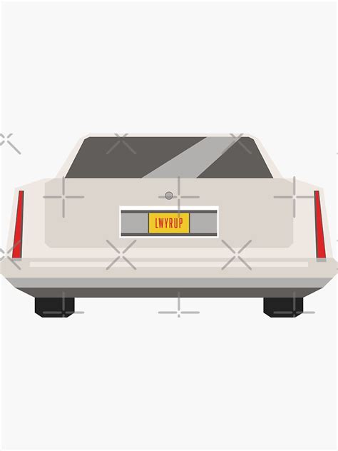 "LWYRUP" Sticker by Katharticism | Redbubble