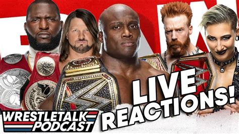 WWE Raw After WrestleMania LIVE REACTIONS WrestleTalk Podcast YouTube