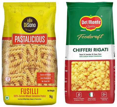 DiSano Pastalicious 100 Durum Wheat Fusilli Pasta 1kg Del Monte