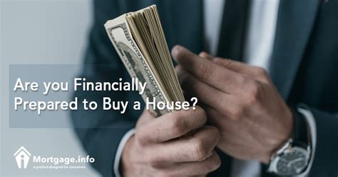 Are You Financially Ready To Purchase A House Mortgage Info