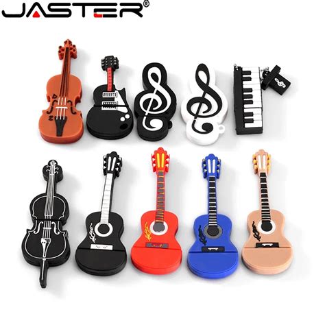 JASTER Hot Guitar Instruments Model USB Flash Drive 128GB Pen Drive