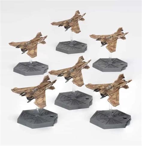 Aeronautica Imperialis Imperial Navy Lightning Fighters Instructions