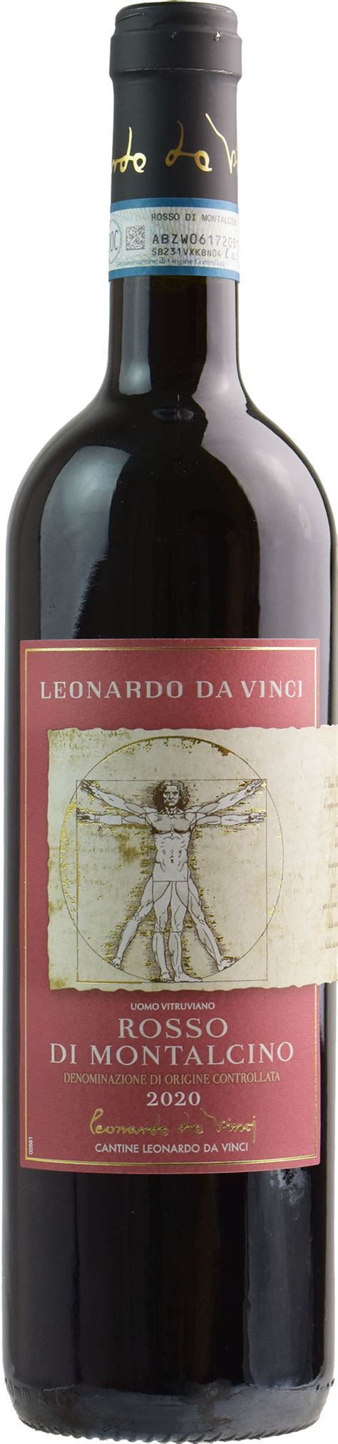 Leonardo Da Vinci Vitruviano Rosso Montalcino 2020 Xtrawine It