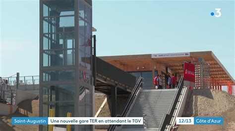 La Nouvelle Gare SNCF Nice Saint Augustin En Service Le 1er Septembre