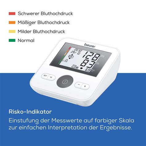 Beurer Oberarm Blutdruck messgerät BM 27 Beurer Onlineshop