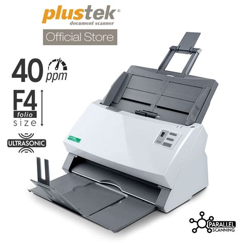 Jual Plustek Scanner Smartoffice Ps U Lembar Menit F Folio