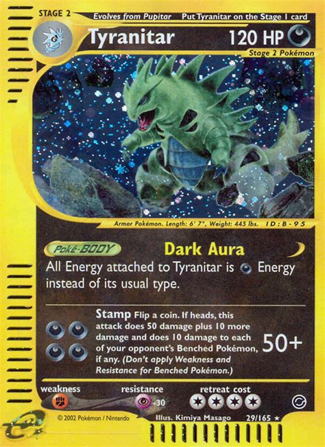 Tyranitar Expedition Ex 29