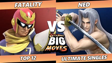 LMBM 2022 Top 12 Fatality Captain Falcon Vs Ned Sephiroth SSBU