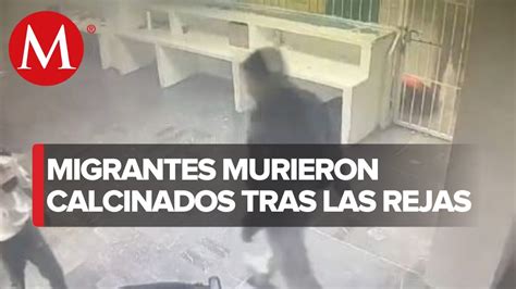 Incendio En La Estación Migratoria De Ciudad Juárez Dejó 38 Muertos Youtube