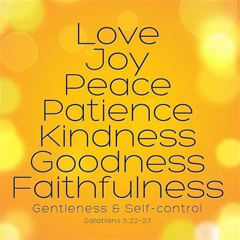 But The Fruit Of The Spirit Is Love Joy Peace Longsuffering Gentleness