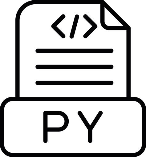 Icono De Vector De Archivo De Python 14695407 Vector En Vecteezy