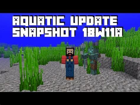 Minecraft 1 13 Aquatic Update Review The Drowned And Shipwrecks