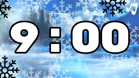 🎵⌛ 9 Minute Timer Relax Piano Music Cozy Winter Edition Timer Series