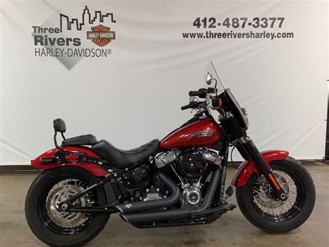 Used 2018 Harley Davidson Softail Slim Wicked Red For Sale In Pittsburgh Three Rivers Harley