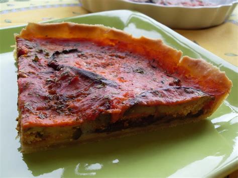 Recette V G Tairenne Tarte V G Talienne Aux Aubergines Tartes Sal Es