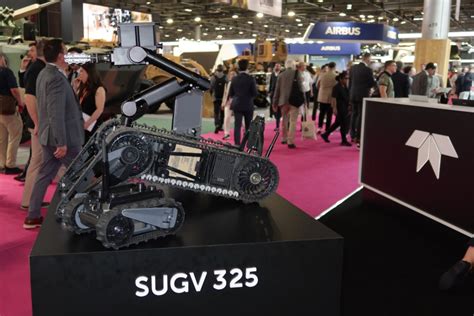 Eurosatory Sugv A New Manportable Modular Robot By Teledyne