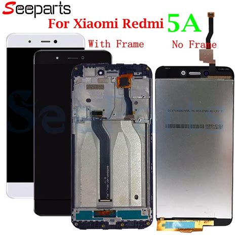 Xiaomi Redmi 5A LCD Display Touch Screen Digitizer Assembly With Frame