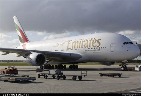 A6 Ede Airbus A380 861 Emirates Kenn Jetphotos