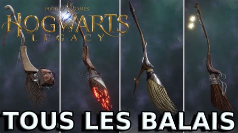 OBTENIR TOUS LES BALAIS Hogwarts Legacy l Héritage de Poudlard