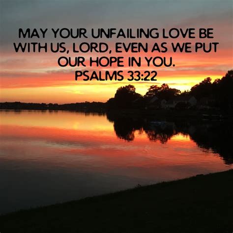 May Your Unfailing Love Be With Us Lord Bible Verse Background