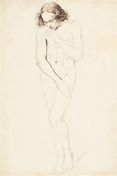 Nude Study Of A Standing Male Figure Works Of Art RA Collection Royal Academy Of Arts