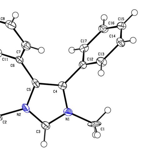 Ortep Diagram Of 2a With Thermal Ellipsoids Drawn At The 50 Download Scientific Diagram