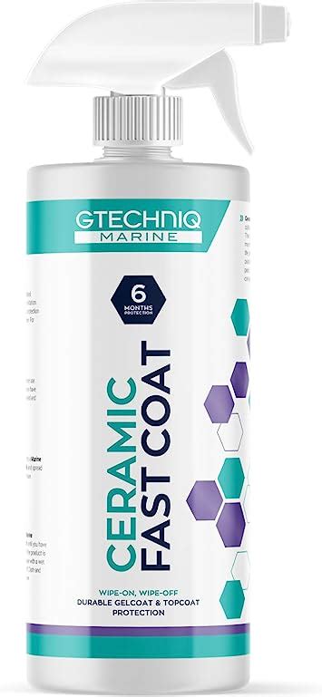 Gtechniq Ceramic Fast Coat Spray On Wipe Off Ceramic Sealant For Boats Yachts Powerboats And