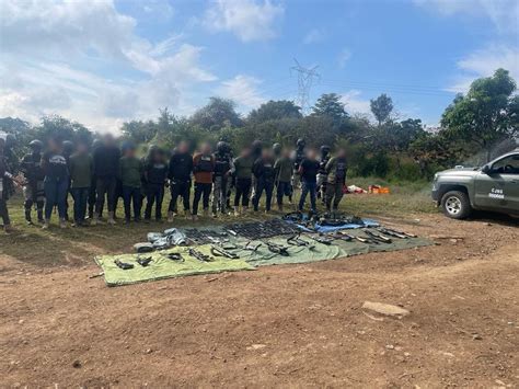 Sedena Y Guardia Nacional Capturan A Presuntos Integrantes Del Cjng