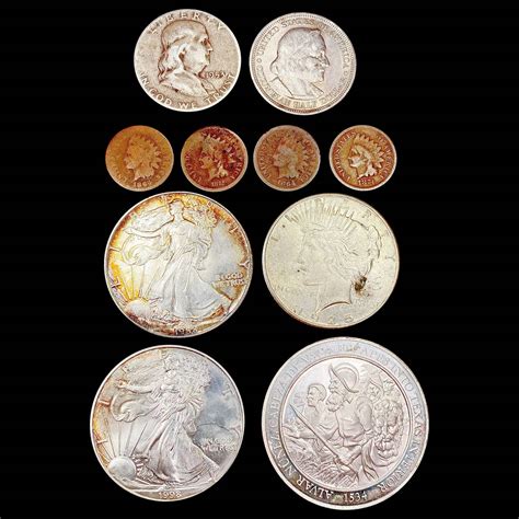 10 Varied Coinage 2 1864 1871 1872 1893 1 Auction