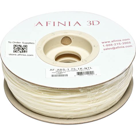 Afinia Value Line Abs Filament For Afinia D Af Abs K Ntl