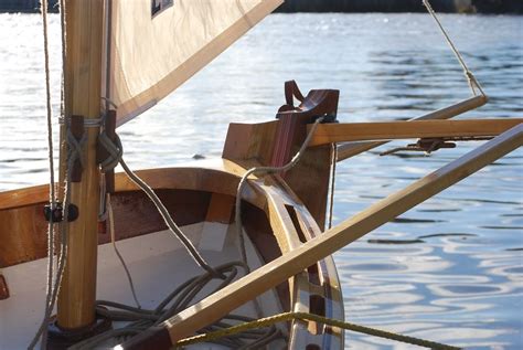 Mizzen And Rudder Of Caledonia Yawl Wooden Boats Boat Design Best Boats