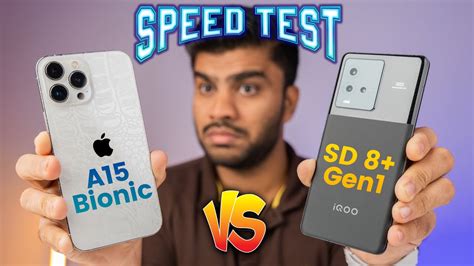 IPhone 13 Pro Max Vs IQOO 9T A15 Bionic Vs SD 8 Gen1 Speed Test