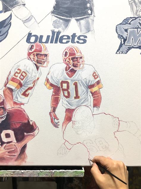 John Yim On Twitter Representing The Hogs Russ Grimm In Progress He