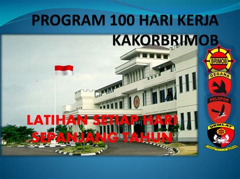 Ppt Program Hari Kerja Kakorbrimob Powerpoint Presentation Free