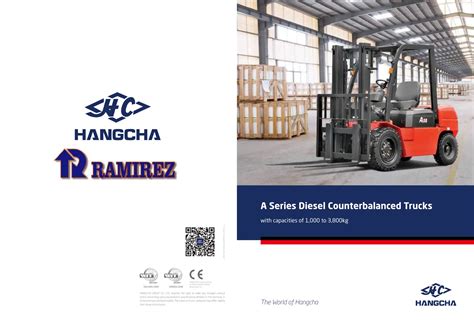 A Series T Internal Combustion Counterbalanced Forklift Truck