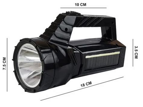 Globex Plastic Torches Flashlights Capacity Up To 4999 MAh Battery