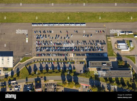 Aerial View New Location Parking Lot P Dortmund Airport Wickede