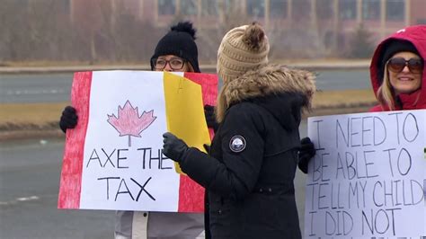 Nationwide Protests Erupt Against Carbon Tax Increase As Premier Furey