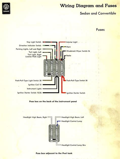 1966 Beetle Wiring Diagram Vw Bug Volkswagen Beetle