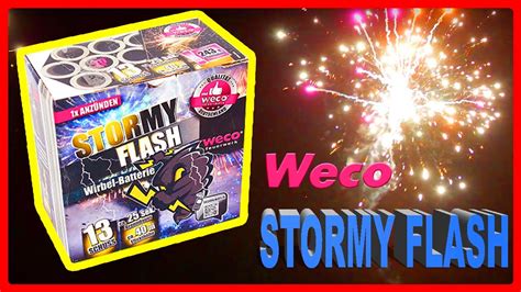 WECO STORMY FLASH President Pyro 2023 YouTube