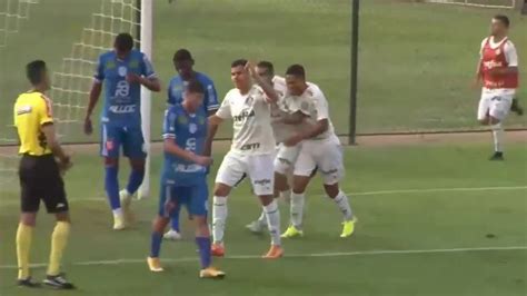 Belo Gol De Giovani Palmeiras Goleia O Monte Azul Por 7 A 0 No