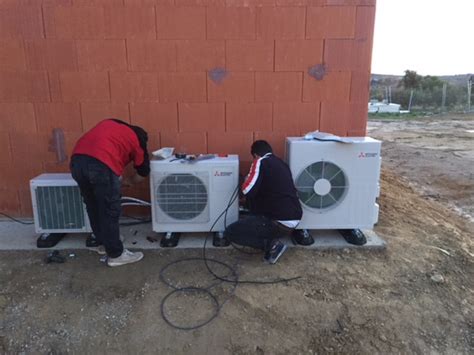 INSTALLATION POMPE A CHALEUR AIR AIR MITSUBISHI POUR UN ERP