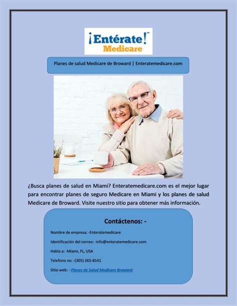 Ppt Planes De Salud Medicare De Broward Enteratemedicare