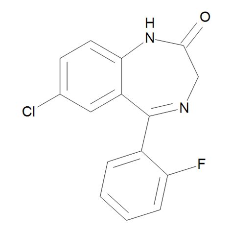 7 Chloro 5 2 Fluorophenyl 1 3 Dihydro 2H 1 4 Benzodiazep